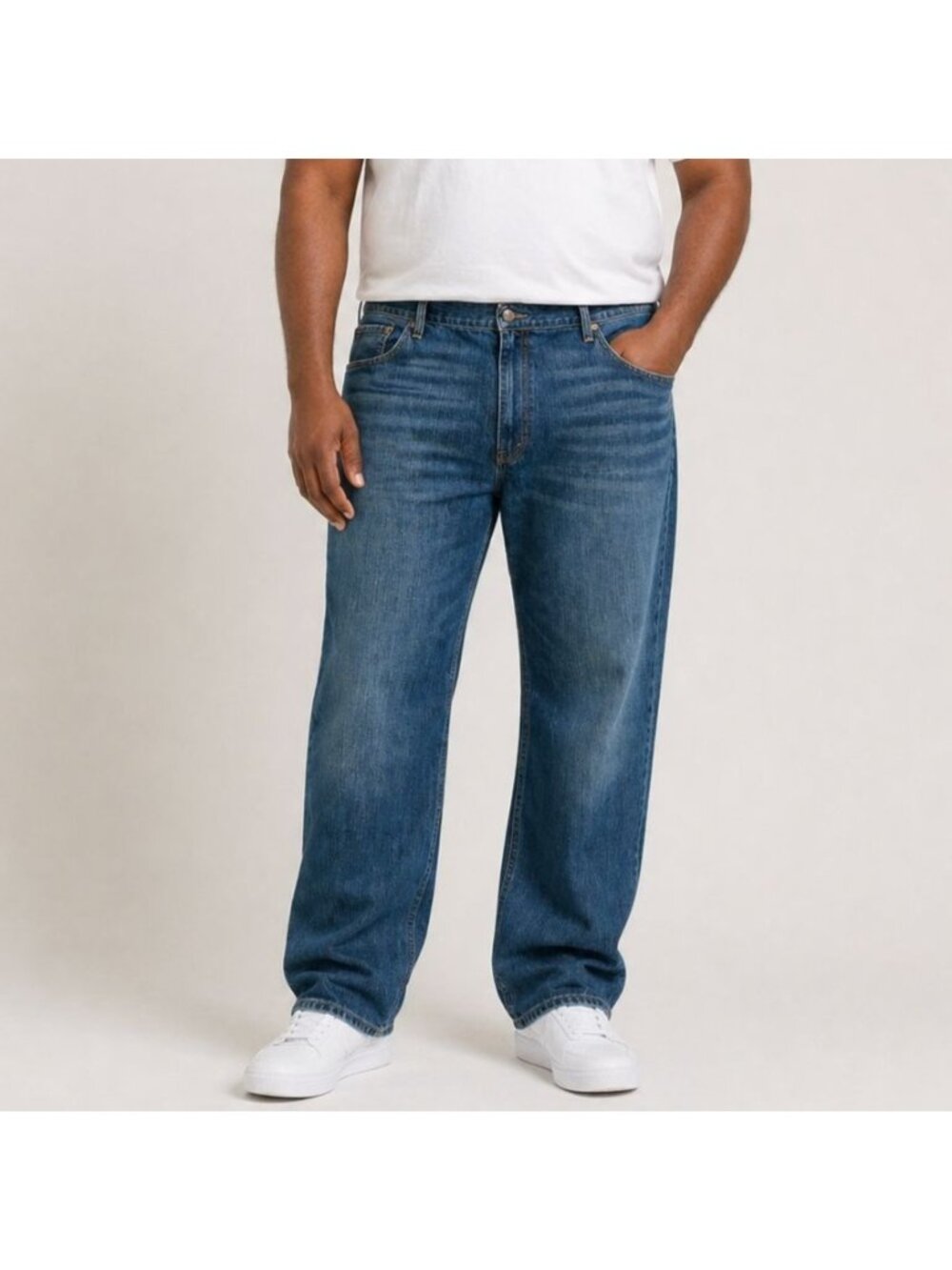 Levis Men 559 Relaxed Straight Jean Dark Wash 100% Cotton Denim B&T Size W52 L28